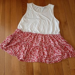 Lularoe Eliana tiered tank